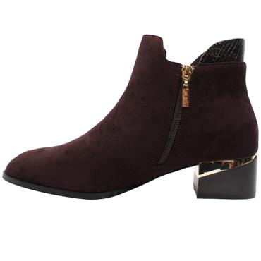 KATE APPLEBY ACLE BOOT - BROWN SUEDE